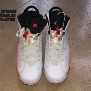 Jordan 6 Retro Infrared White